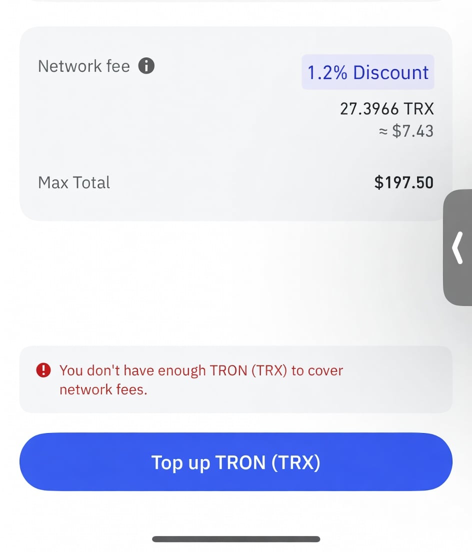 How TRON network fees actually work