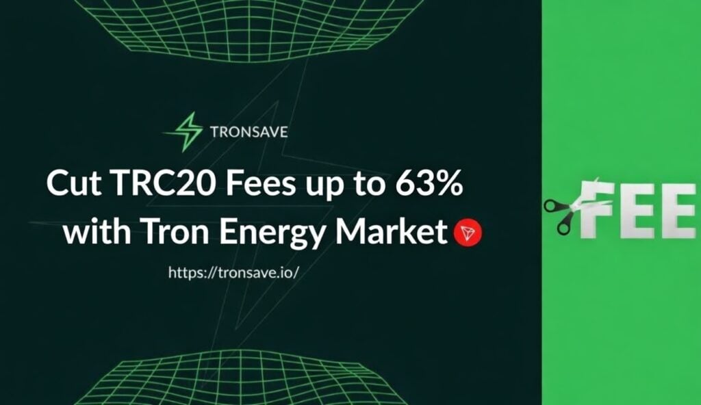 Cut TRC20 Fees up to 83% with Tron Energy Market Cut TRC20 Fees up to 83% with Tron Energy Market