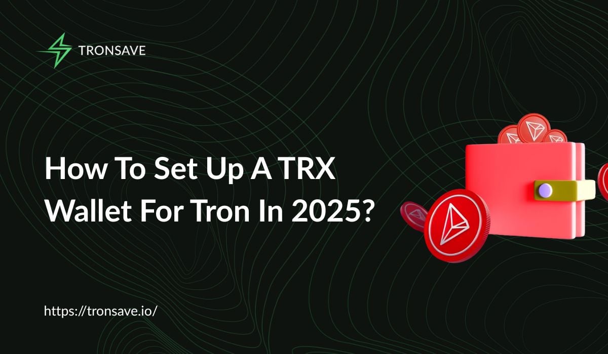 How To Set Up A TRX Wallet For Tron In 2025? - Tronsave Blog | TRON Energy  and Bandwidth Explained: Complete Guide 2025