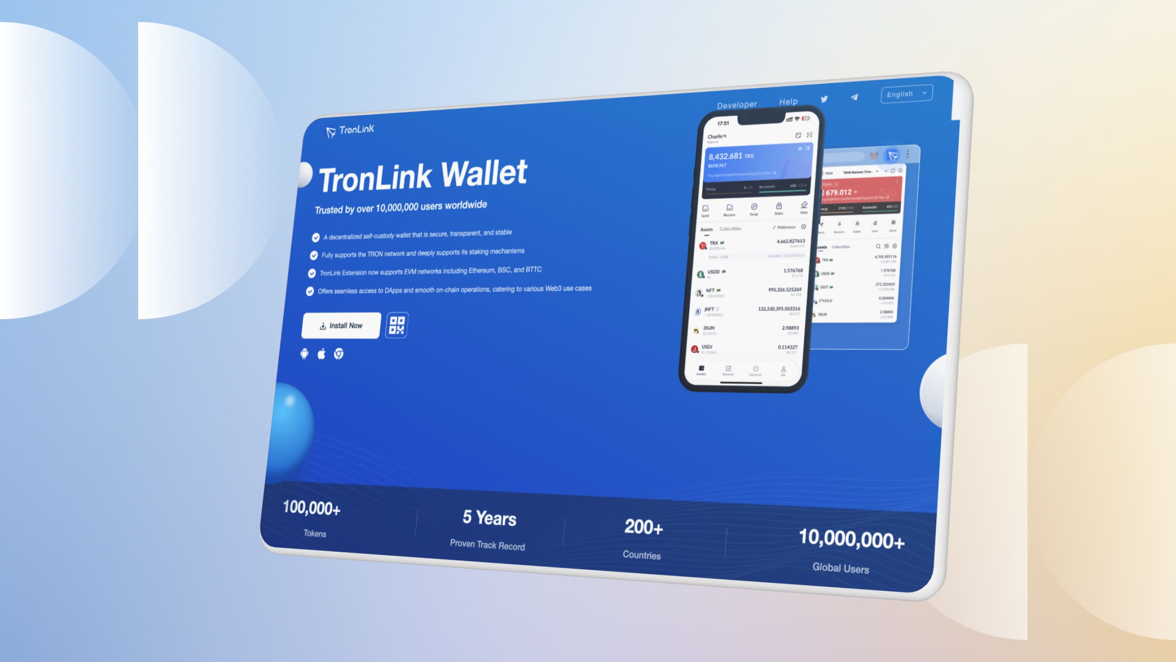 Choosing a TRON wallet such as TronLink