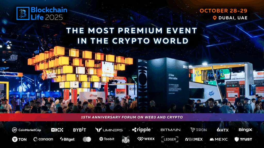 TronSave will be joining Blockchain Life Forum in Dubai on October 28–29