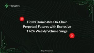 TRON Dominates On-Chain Perpetual Futures with Explosive 176% Weekly Volume Surge