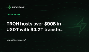 TRON hosts over $90B in USDT with $4.2T transfe… – Pluang