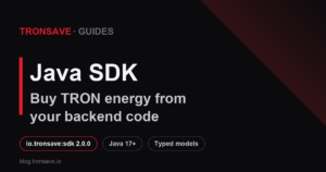 Automate Buy Tron Energy with API Guide